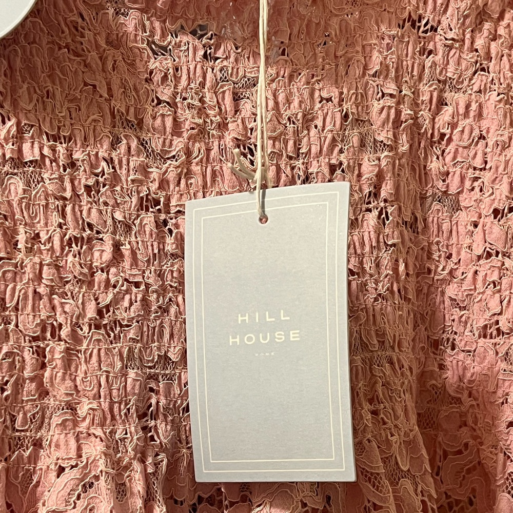 Hill House Pink Lace Ellie Nap Midi Dress Sz S‎ Collectors Edition Cottagecore - Picture 13 of 14